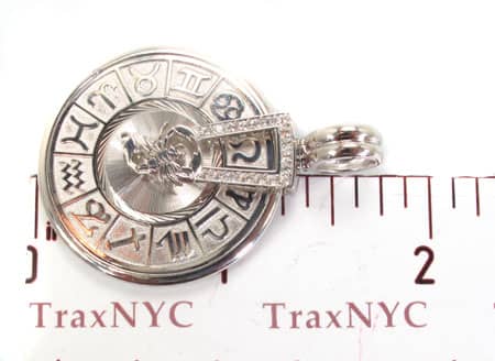 WG Spinning Horoscope Custom Pendant 9237 - Image 5