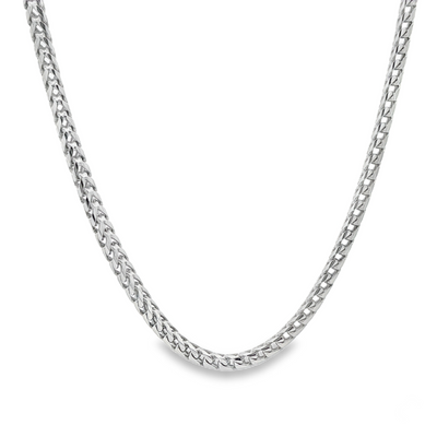 .925 Silver Solid Franco Chain 2.4mm