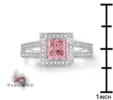 Ladies Pink Essence Ring 9374 - Image 3