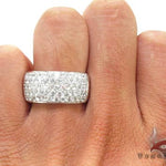 Pave Sage Ring 9604 - Image 8