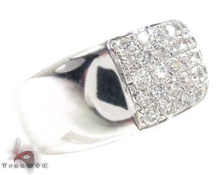 Pave Sage Ring 9604 - Image 5