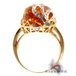 Diamond Citrine Cage Band 9629 - Image 6