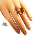 Diamond Citrine Cage Band 9629 - Image 8