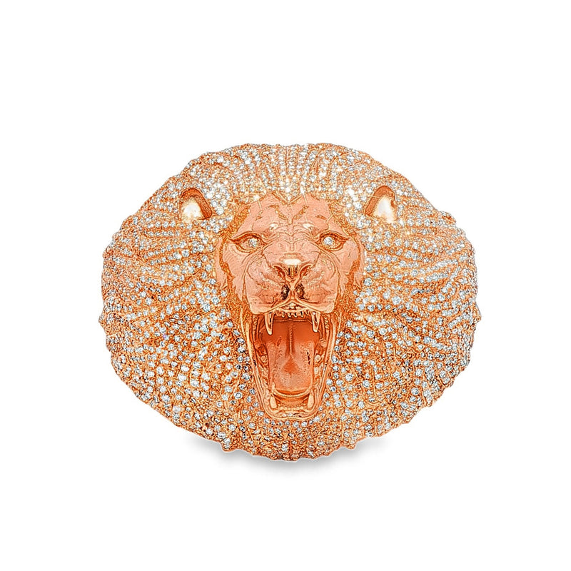 Lion Power Diamond Ring 71140