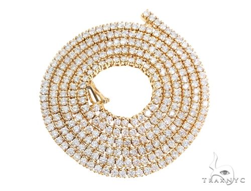 Aaron Hicks 14K Yellow Gold Diamond Chain 64777 - Image 7