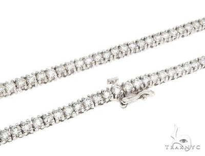 Aaron Hicks 14k White Gold Diamond Chain 64778 - Image 1
