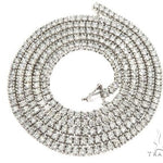 Aaron Hicks 14k White Gold Diamond Chain 64778 - Image 9