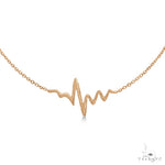 Heartbeat Bracelet in 14k Rose Gold 57216 - Image 1
