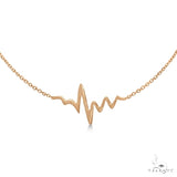 14K Gold Heartbeat Bracelet 57216