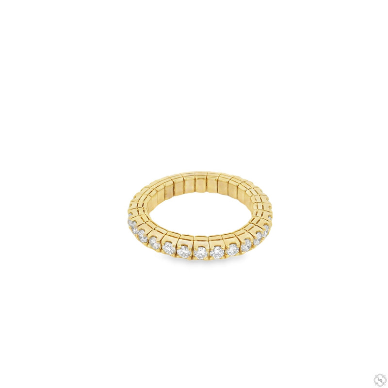 Adjustable Diamond Tennis Ring 70267 - Image 4