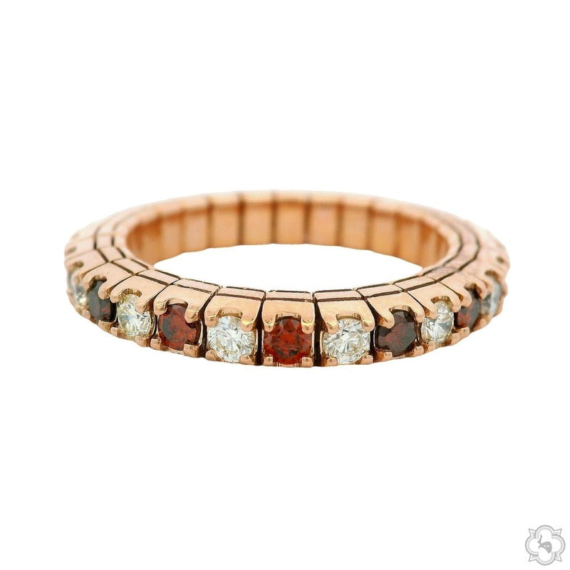 Adjustable Tennis Ring Accent Diamonds 70268 - Image 1