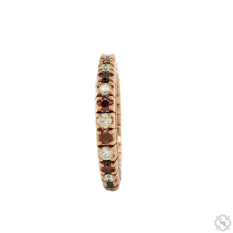 Adjustable Tennis Ring Accent Diamonds 70268 - Image 2