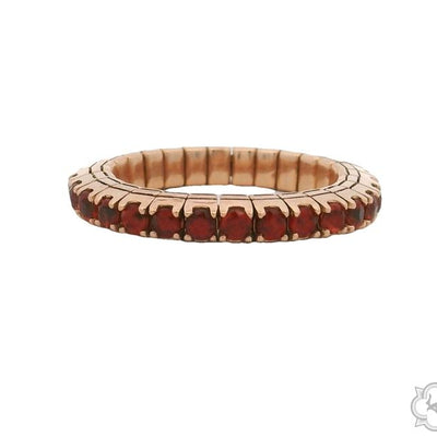 Adjustable Tennis Ring Red Sapphire Accent 70272 - Image 1