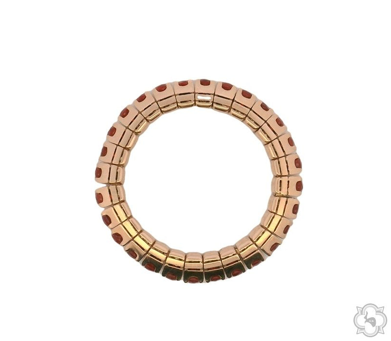 Adjustable Tennis Ring Red Sapphire Accent 70272 - Image 3