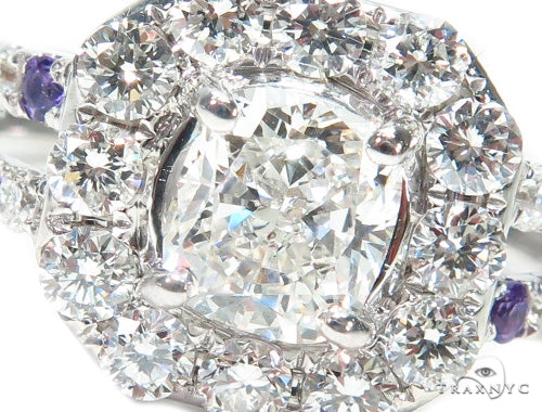 Ainos Prong Diamond Engagement Ring 41248 - Image 4