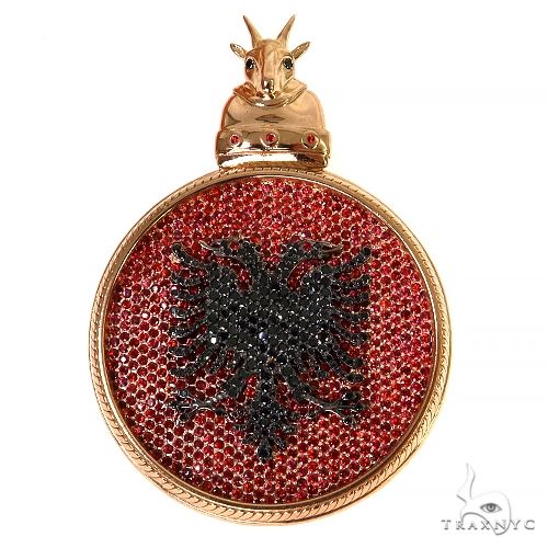 Albanian Eagle Pendant 68332 - Image 1