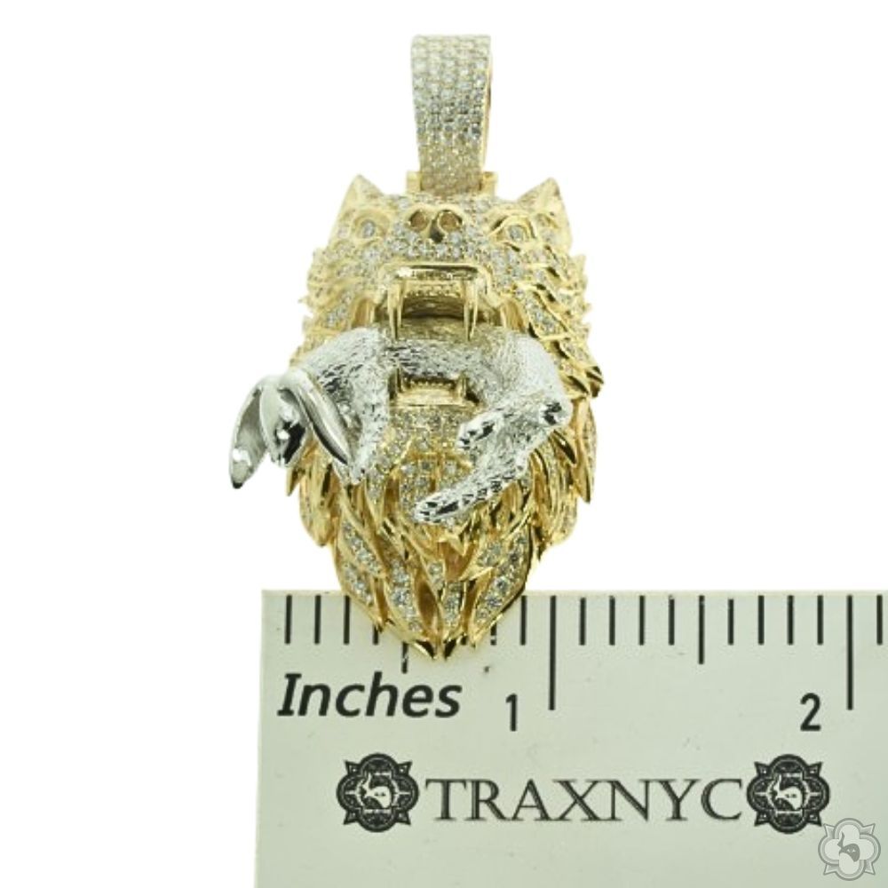 Alpha Wolf Pendant 70278 | TraxNYC