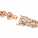 Alternate Diamond & Plain Rolo Link Chain 71813