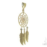 Amaranthus Bezel Diamond Pendant 49507 - Image 2