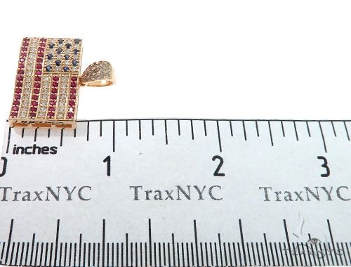 American Flag Moon Cut Chain Set 64414 - Image 12