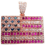 American Flag Moon Cut Chain Set 64416 - Image 4