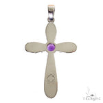 Amethyst Sanctity Cross Pendant 69602 - Image 4