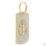 Anchor Diamond Dog Tag Pendant 70745 - Image 3