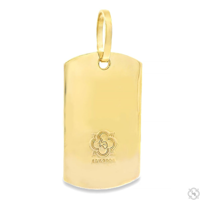 Anchor Diamond Dog Tag Pendant 70745 - Image 6