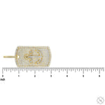 Anchor Diamond Dog Tag Pendant 70745 - Image 8