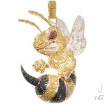 Custom Large Angry Bee Pendant 64173 - Image 1