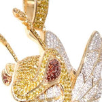 Custom Large Angry Bee Pendant 64173 - Image 7