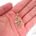 Ankh Pendant and 20 Inches Hollow Cuban Chain Set 61718 - Image 11