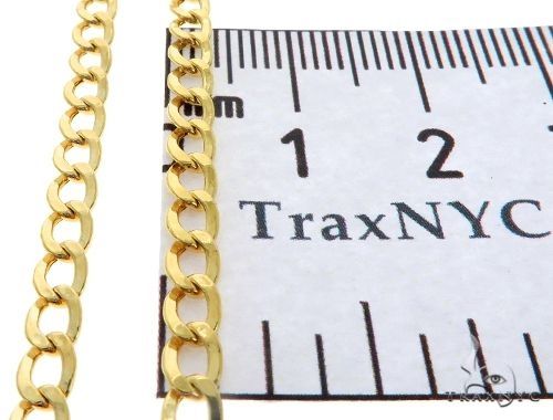10k Gold Ankh Pendant and Hollow Cuban Chain Set, photo 14 of 14