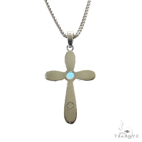 Aqua Aura Sacred Cross Pendant Set, photo 4 of 7