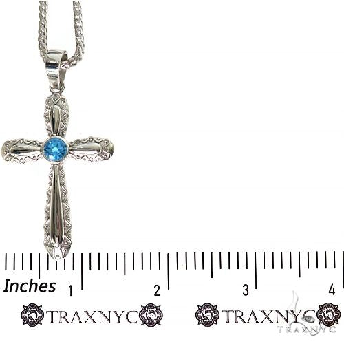 Aqua Aura Sacred Cross Pendant Set, photo 5 of 7