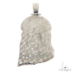 Living Water Jesus Sapphire Crown Diamond Pendant 67492 - Image 5