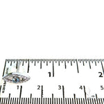 Aquamarine Diamond Evil Eye Earrings 67832 - Image 4