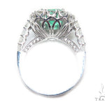 Artemis Diamond Emerald Ring 41657 - Image 6