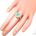 Artemis Diamond Emerald Ring 41657 - Image 8