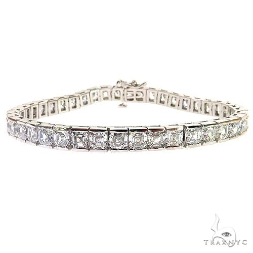 Asscher Cut Diamond Bracelet 68910 - Image 1