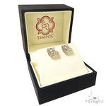 Asscher Cut Diamond Earrings 68695 - Image 6