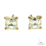 Asscher Cut Diamond Stud Earrings 66405 - Image 1