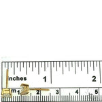 Asscher Cut Diamond Stud Earrings 66405 - Image 5