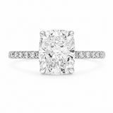 14K Gold Astral 3 Carat Cushion Cut Lab-Grown Diamond Engagement Ring 71303