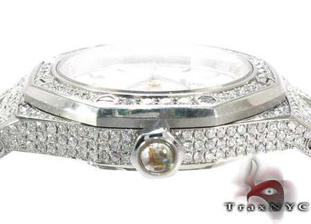 Audemars Piguet Royal Oak Full Diamond Watch 27853 - Image 6