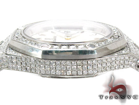 Audemars Piguet Royal Oak Full Diamond Watch 27853 - Image 7
