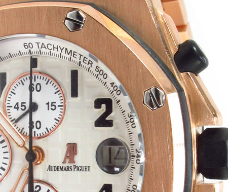 Audemars Piguet Royal Oak Offshore 18K Rose Gold Watch 29025 - Image 6