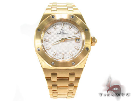 Audemars Piguet Royal Oak Offshore 18K Yellow Gold Ladies Watch 29026 - Image 2