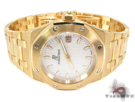 Audemars Piguet Royal Oak Offshore 18K Yellow Gold Ladies Watch 29026 - Image 7
