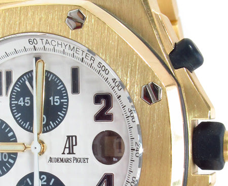 Audemars Piguet Royal Oak Offshore 18K Yellow Gold Watch 29024 - Image 5
